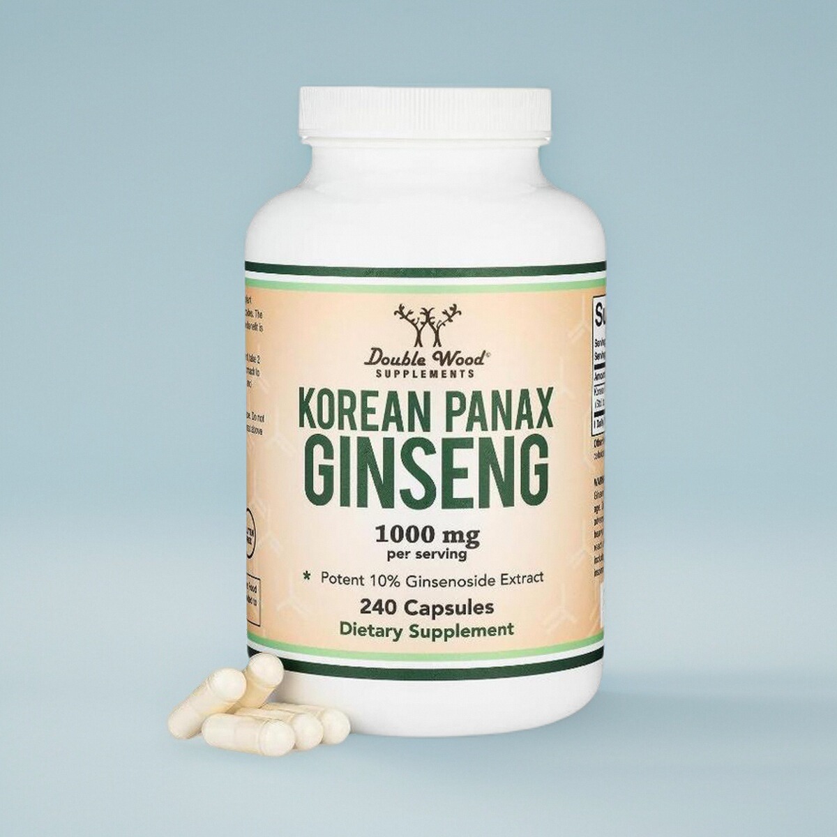 美国人参胶囊红参家人保健免疫Ginseng Korean Red高丽红参提取物