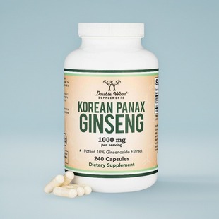 美国人参胶囊红参家人保健免疫Ginseng Korean Red高丽红参提取物