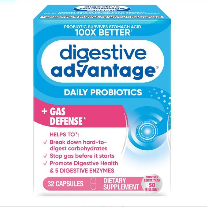 Digestive Enzyme Probiotic 50billion CFU+gas消化酶益生菌胶囊
