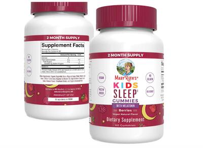 褪黑素保健品儿童睡眠苦恼