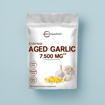 保健植物提取Garlic无臭大蒜胶囊