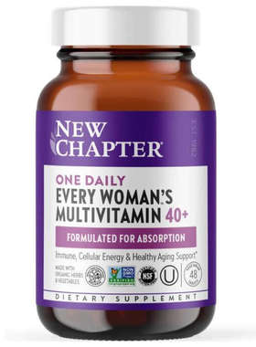 New Chapter Women's Multivitamin 40+女士综合维生素保健48粒