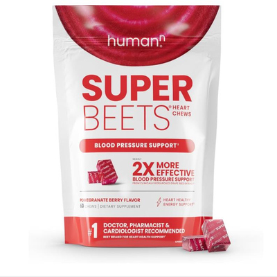 Humann Nitric Oxide and Blood Super Beets葡萄籽甜菜根粉血压