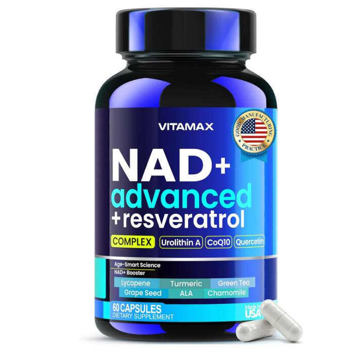 Liposomal NAD+脂质体加强版尿石素A白藜芦醇CoQ10槲皮素番茄红素