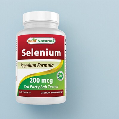 成人硒Selenium200mcg健康保健