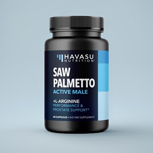 美国代成人男性前列健康Saw Palmetto Prostate DHT阻断头发保护