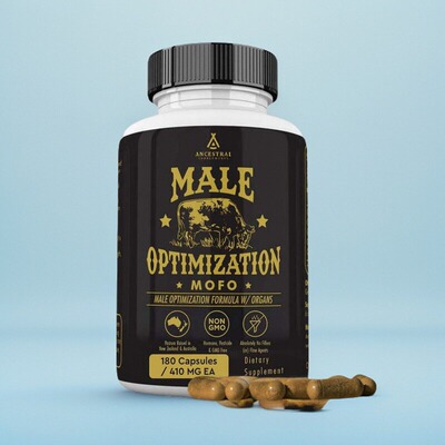 Ancestral Supplements Mofo草饲牛肉肝脏能量水平男性健康保健