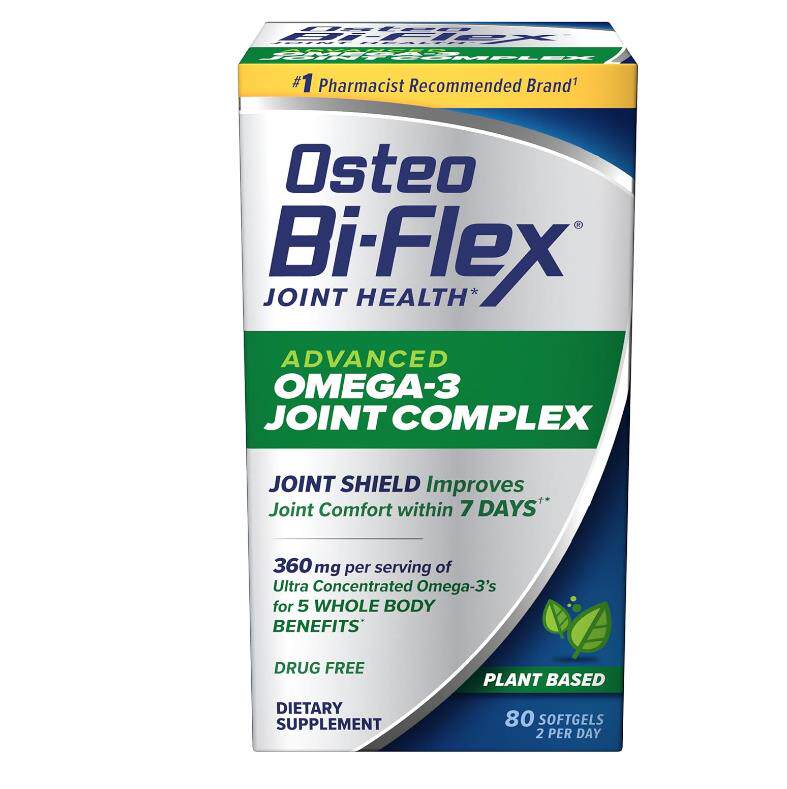 Osteo Bi-Flex  Omega-3 Joint Algae Oil关节保健素食鱼油80粒