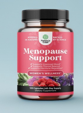 美国女士黑升麻Quai Vitex更年期维生素盗汗激素平衡Menopause120