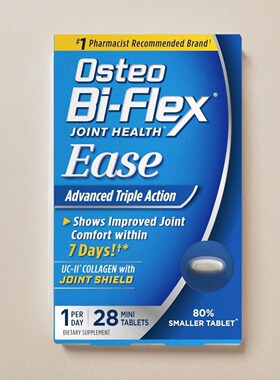 美国Osteo Bi-Flex Ease 含维生素D Joint关节保健含骨胶原28粒