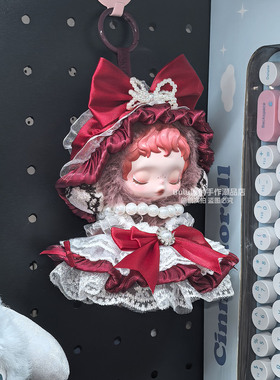 仅娃衣sp绽染红色不眠剧场套装skullpanda光织园衣服套装冬日乐章