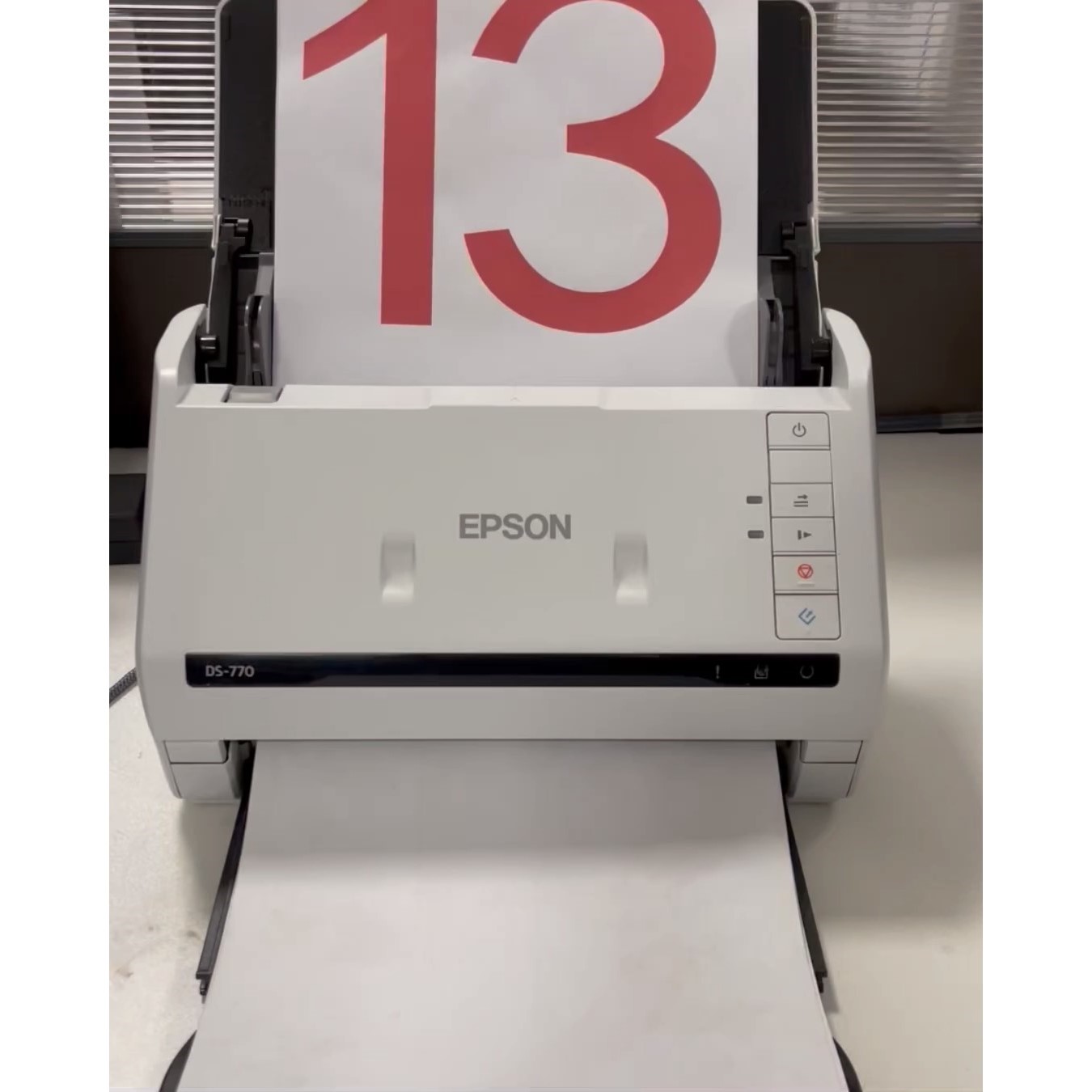 【议价产品】爱普生DS770自动双面彩色扫描仪询价