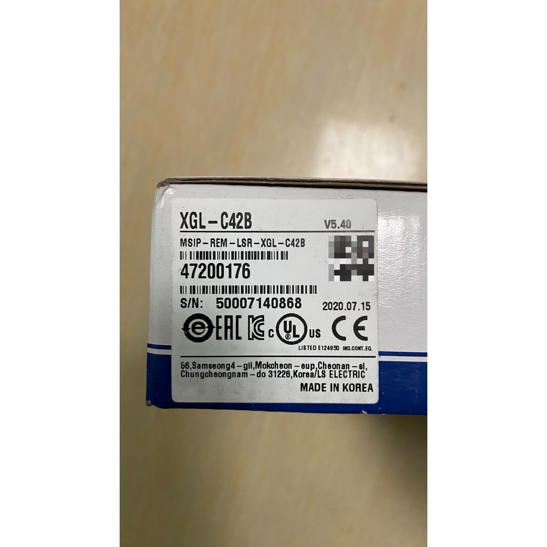 【议价产品】全新XGL-C42B通信模块正品LS产电可编程控制器原装LG