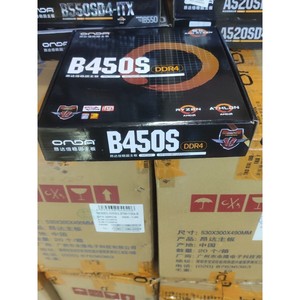 【议价产品】全新昂达B450S仅此1片，京东退货，全新没上机，原盒