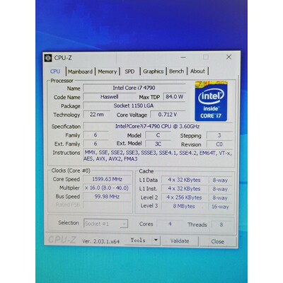 【议价产品】原装拆机的好CPU,i7-4790 主频3.6G,四核8线程询价