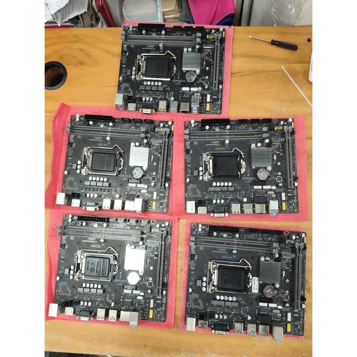 【议价产品】昂达9D4 VH主板5片，95新，配全新挡片，支持6/7/8询