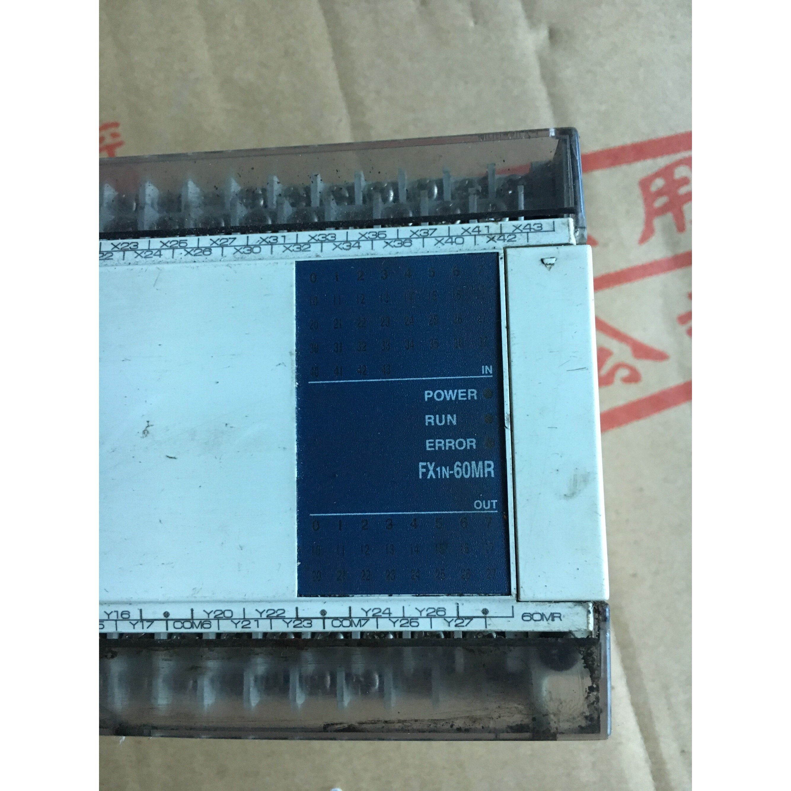 【议价产品】三菱FX1N-60MR可编程控制器便宜卖了,要的速度,手慢