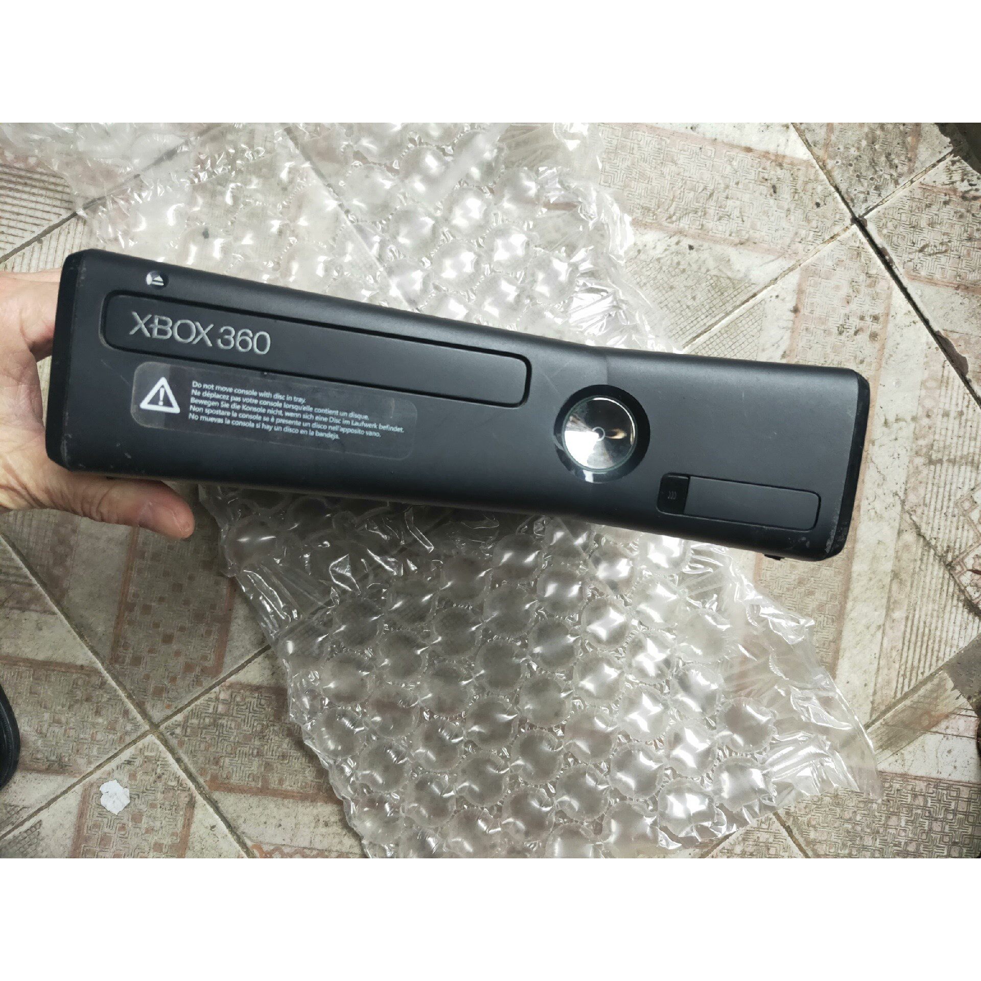 【议价产品】朋友搬家闲置不用的游戏机xbox 360s版1439,成色如询