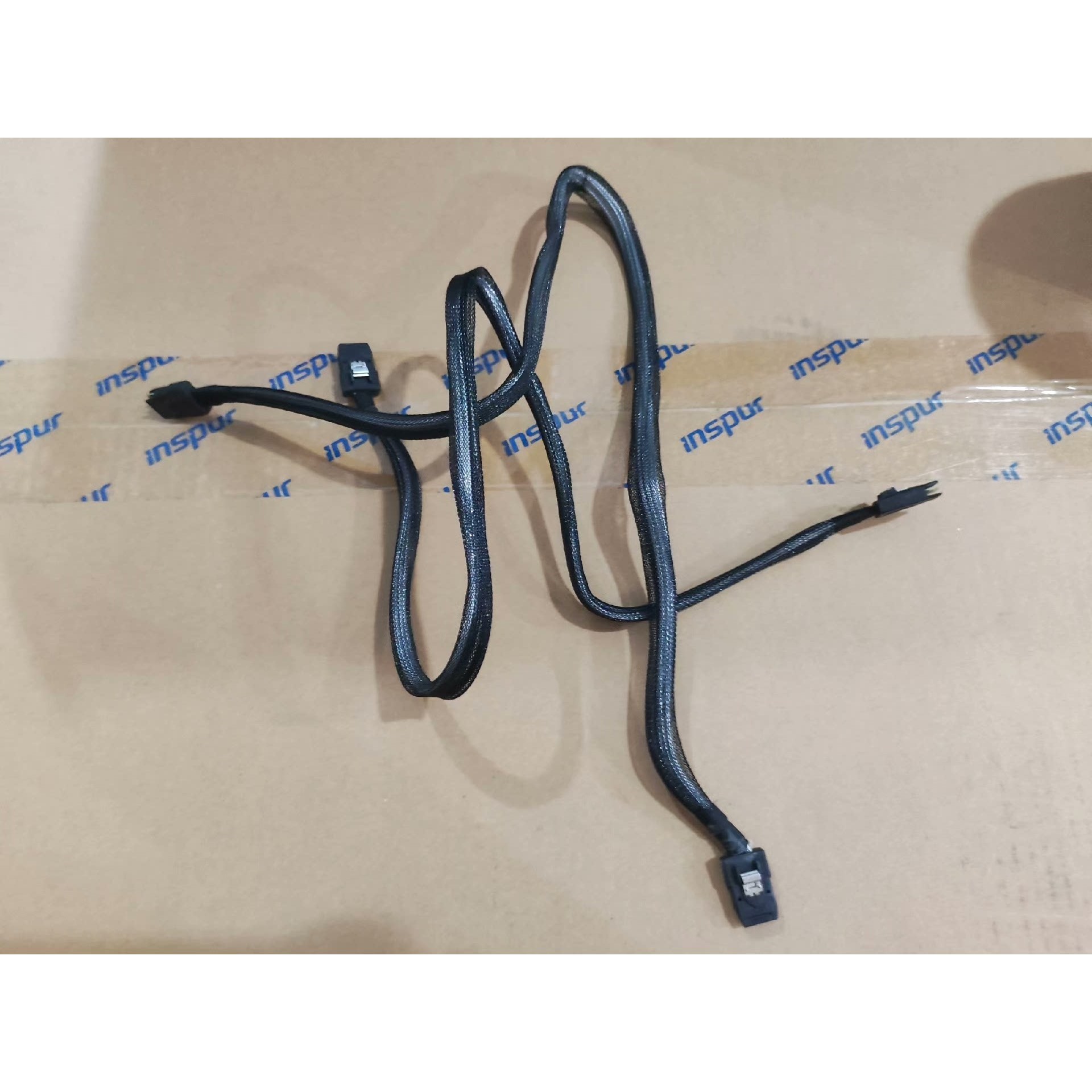 【议价产品】8087转8087双直头  阵列卡SAS6GB数据连接线(长询价