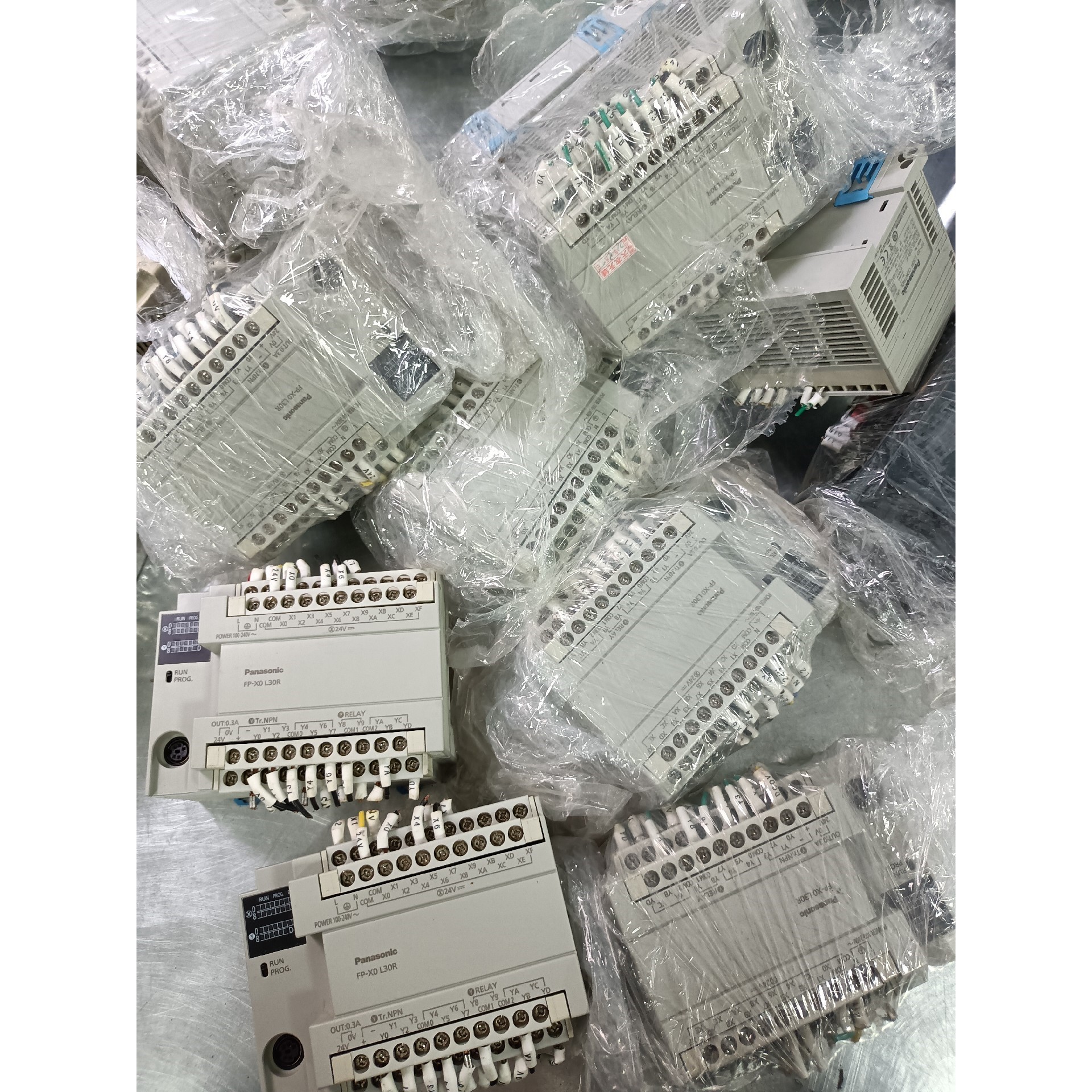 (议价产品)拆机松下PLC AFP-X0L30R AFPX0L30R-F