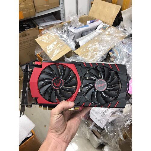 【议价产品】微星红龙版GTX980Ti 6G,双风扇带背板,灯光,成色如询