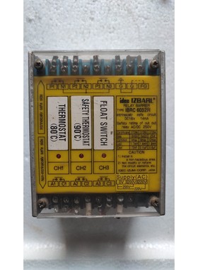 【议价产品】IDEC和泉 安全继电器  IBRC 6032R  拆机成色询价