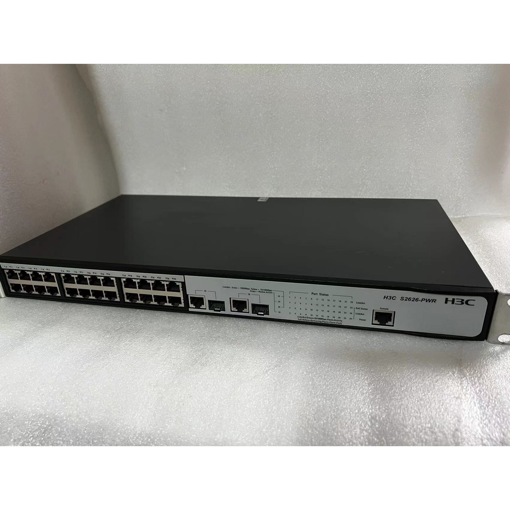 【议价产品】华三/H3C S2626-PWR 三层运营级POE交换机24询价