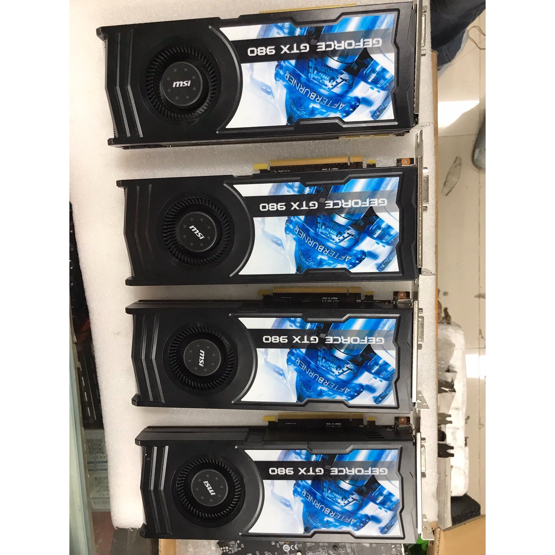 【议价产品】微星公版涡轮GTX980 4G,成色非常新,双6P供电,接口询