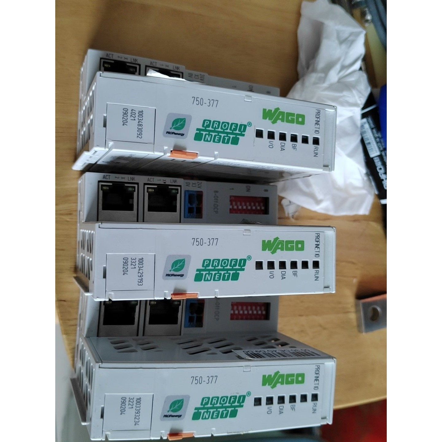 【议价产品】万可750-377通讯模块,拆机功能正常,成色如图.询价