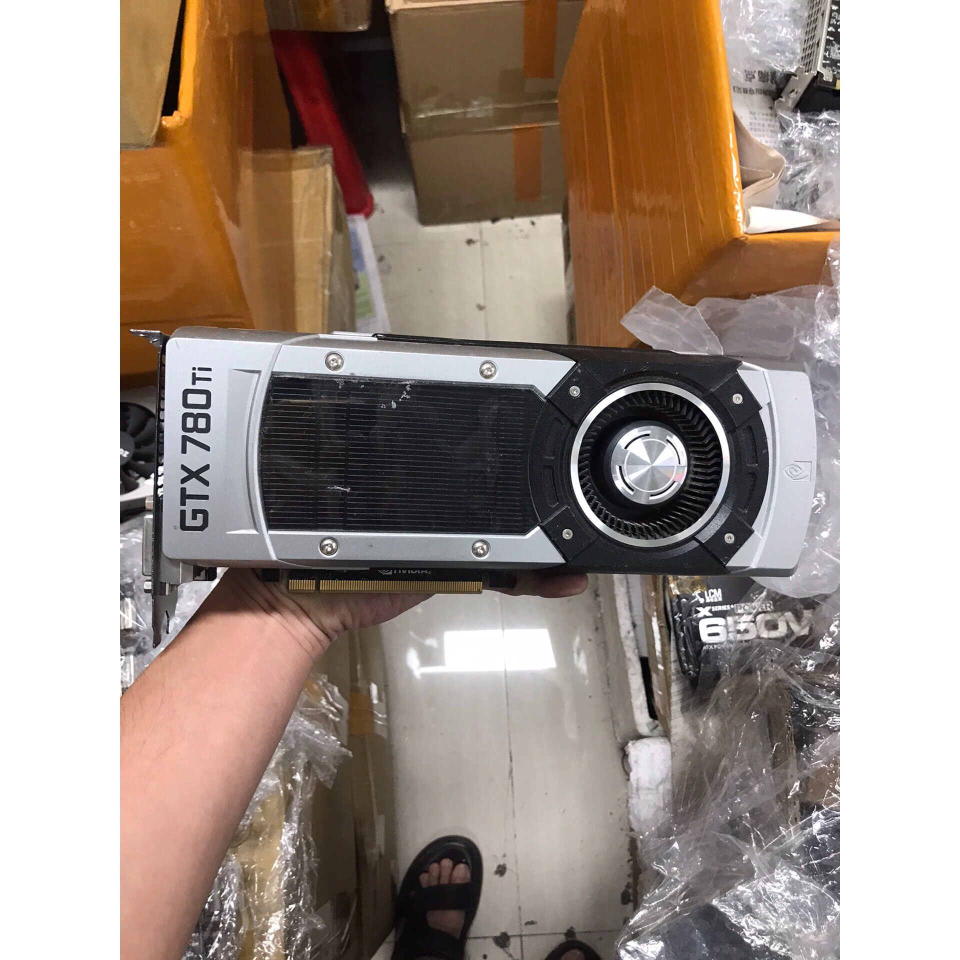 【议价产品】索泰,泰坦公版GTX780Ti 3G.成色可以,6+8供电,询价