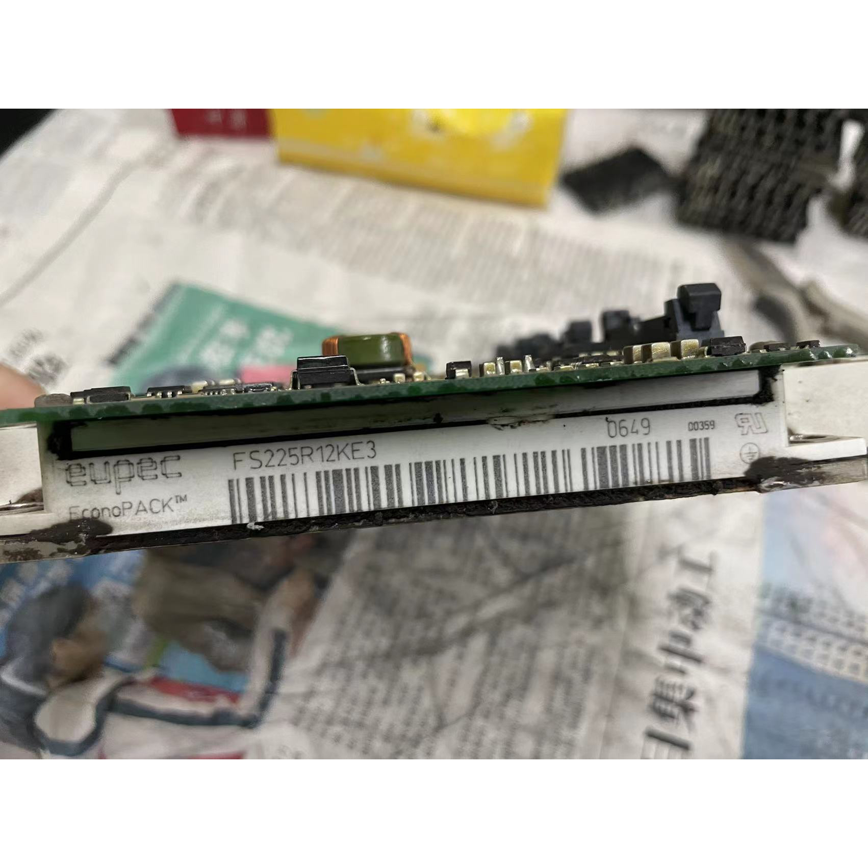 【议价产品】FS225R12KE3/AGDR-71C模块原装拆机带驱动板询价