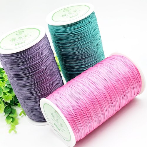 一斤72号玉线大卷手绳diy