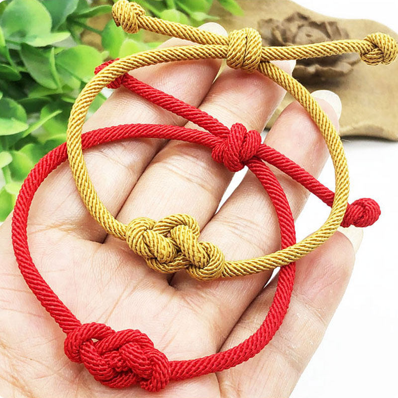 如意结可调节红绳手链饰品脚绳男女情侣手工绳diy编织成品可定制,饰品/流行首饰/时尚饰品新,绳,淘宝优惠券,粉丝福利购,淘宝优惠卷