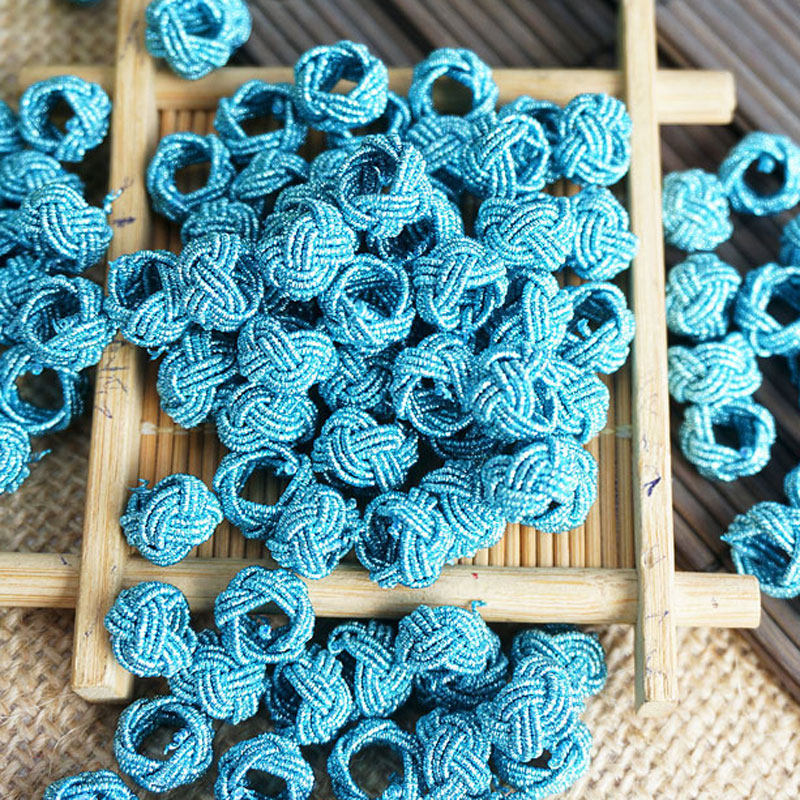 五边菠萝结 扣 饰品配件手链配件项链配件耳环小饰品配件单个价格