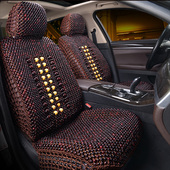 木珠汽车坐垫全包围夏季 国风清凉座椅套 透气菩提珠子座垫高档中式