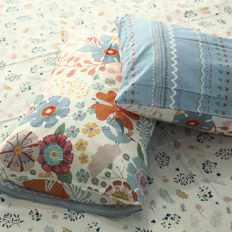 小碎花枕套棉小清新枕套