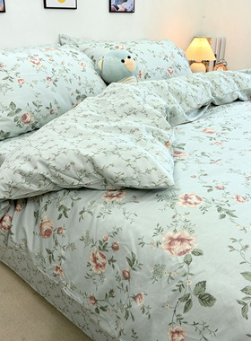 秋冬新款纯棉被套单件全棉双人被罩150x200x230×180学生宿舍单人