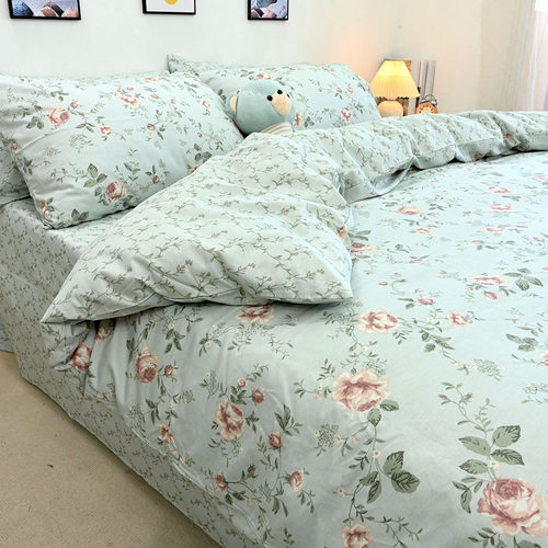 秋冬新款纯棉被套单件全棉双人被罩150x200x230×180学生宿舍单人