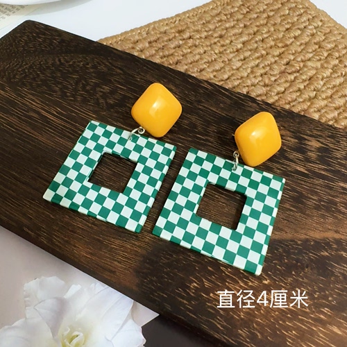 复古港风耳环女小众设计感高级轻奢气质耳钉耳夹无耳洞女
