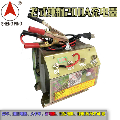 升平充电器纯铜电瓶电池房车卡车