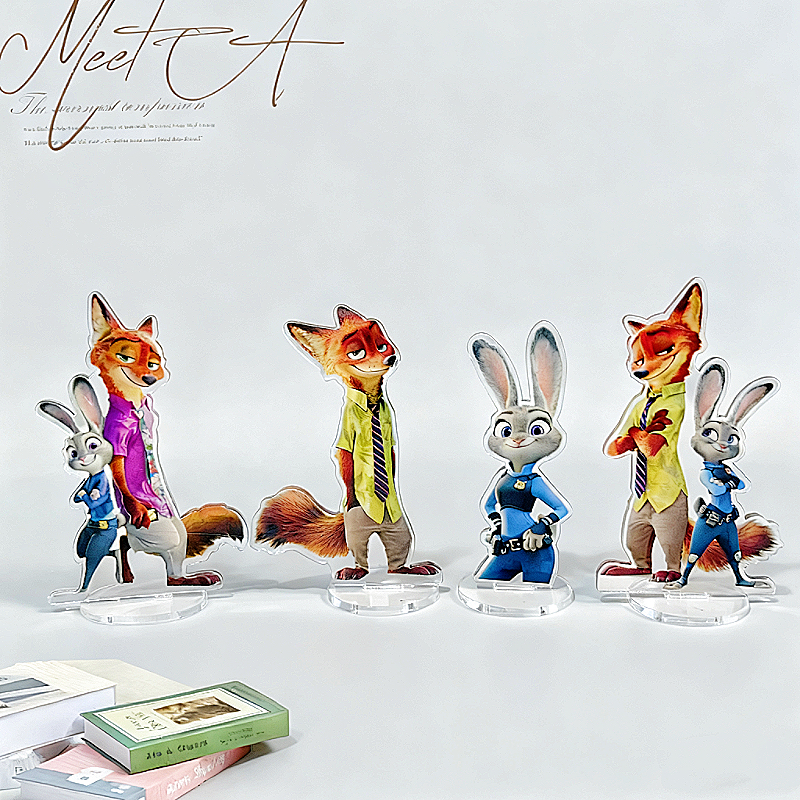 疯狂动物城亚克力立牌