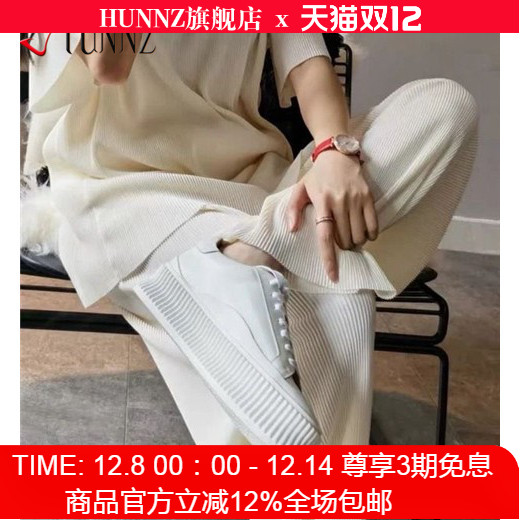 JilSander同款松糕厚底小白鞋女