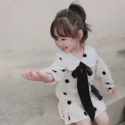 Váy bé gái mùa thu cực kỳ hiện đại Phiên bản Hàn Quốc dành cho trẻ em trẻ em tay dài bé gái váy công chúa mùa xuân và mùa thu - Váy
