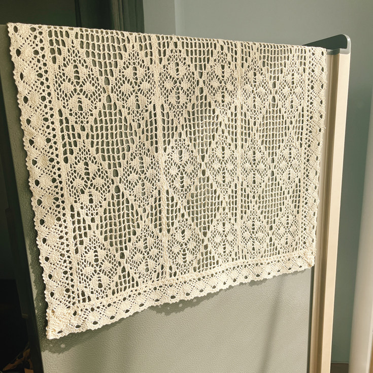 镂空钩针冰箱洗衣机防尘盖布