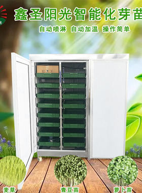 全自动水培种子发芽机麦草种植机