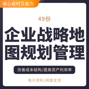企业战略地图规划管理PPT平衡计分卡BSC咨询培训资料公司中高层管