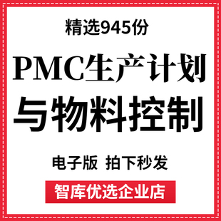 PMC生产计划与物料控制PPT生产运作管理培训课程仓库物料管理流程