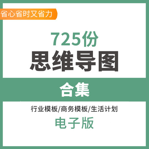 组织结构逻辑思维工作流程图办公生活常用设计模板思维导图xmind