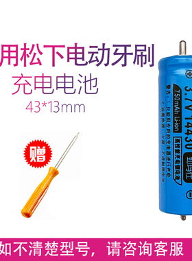 适用松下电动牙刷EW-DL40 DL82 DE92 DL22 DE40 DE21 DL LA30电池