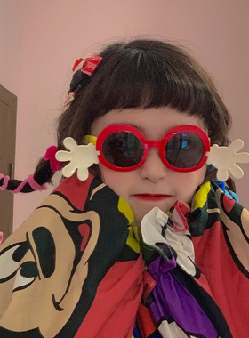 搞怪生日眼镜沙雕个性趣味墨镜女